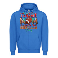 True Royal I'm a Football mom we don't do that keep calm Zipper Hoodie - BundleAndBundleShop