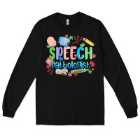 Black speech pathologist Long Sleeve Tee - MaliasSmallBusiness