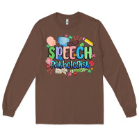Chestnut speech pathologist Long Sleeve Tee - MaliasSmallBusiness