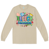 Mushroom speech pathologist Long Sleeve Tee - MaliasSmallBusiness