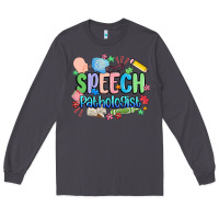 Smoke speech pathologist Long Sleeve Tee - MaliasSmallBusiness