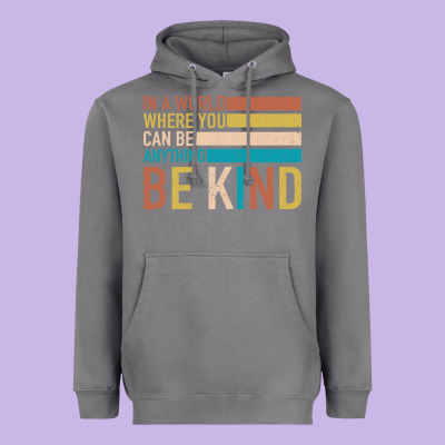 Be Kind Heavyweight Hoodie Designed By Bettercallsaul