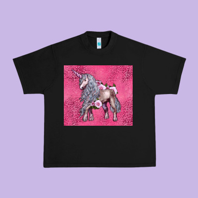 Unicorn Urban Heavy Tee Designed By Lillyallendesigns