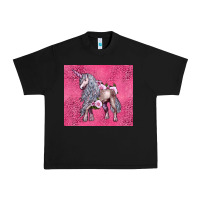 Black unicorn Urban Heavy Tee - LillyAllenDesigns