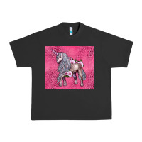 Pigment Black unicorn Urban Heavy Tee - LillyAllenDesigns