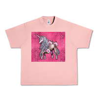 Salmon unicorn Urban Heavy Tee - LillyAllenDesigns