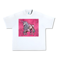 White unicorn Urban Heavy Tee - LillyAllenDesigns