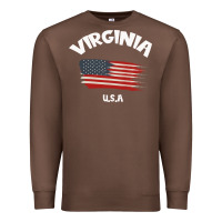 Chestnut VIRGINIA U.S.A Premium Sweatshirt - Bettercallsaul