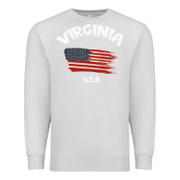 Dove Grey VIRGINIA U.S.A Premium Sweatshirt - Bettercallsaul