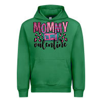 Emerald mommy is my valentine Urban Hoodie - OliviaCreatesArt