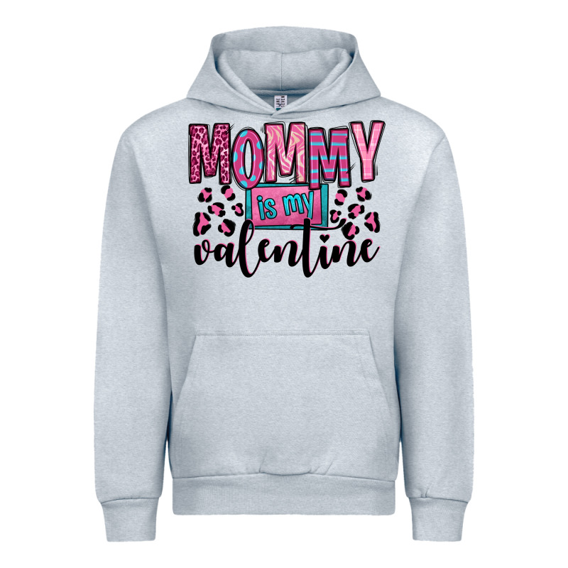 Mommy Is My Valentine Urban Hoodie by OliviaCreatesArt | Teevron
