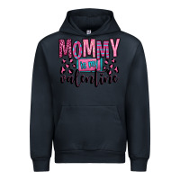 Navy mommy is my valentine Urban Hoodie - OliviaCreatesArt