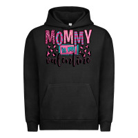 Pigment Black mommy is my valentine Urban Hoodie - OliviaCreatesArt