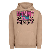 Pigment Burro mommy is my valentine Urban Hoodie - OliviaCreatesArt