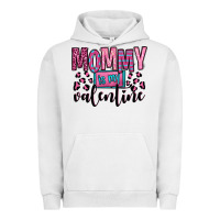Pigment Lunar Rock mommy is my valentine Urban Hoodie - OliviaCreatesArt