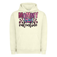 Pigment Pistachio mommy is my valentine Urban Hoodie - OliviaCreatesArt