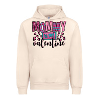 Sandshell mommy is my valentine Urban Hoodie - OliviaCreatesArt