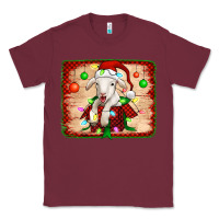 Burgundy christmas lamb Classic Tee - Jasminsmagicworld
