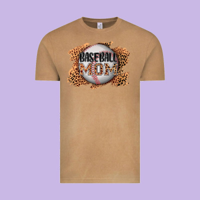 Baseball Mom Vintage Tee Designed By Adodesignshop