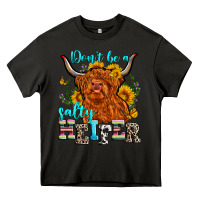 Asphalt don't be a salty heifer Heavy Core Tee - Zillion Design Studio
