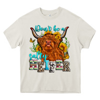 Cream don't be a salty heifer Heavy Core Tee - Zillion Design Studio