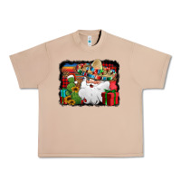 Burro Santa Claus Spanish Christmas Urban Heavy Tee - Jasminsmagicworld