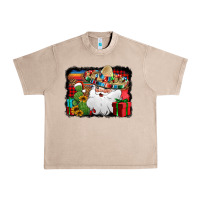French Oak Santa Claus Spanish Christmas Urban Heavy Tee - Jasminsmagicworld