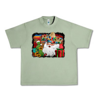 Oil Green Santa Claus Spanish Christmas Urban Heavy Tee - Jasminsmagicworld