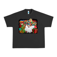 Pigment Black Santa Claus Spanish Christmas Urban Heavy Tee - Jasminsmagicworld