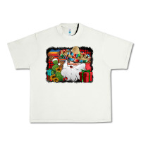 Pistachio Santa Claus Spanish Christmas Urban Heavy Tee - Jasminsmagicworld