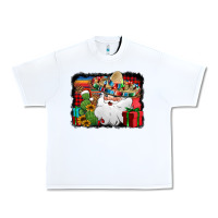 White Santa Claus Spanish Christmas Urban Heavy Tee - Jasminsmagicworld