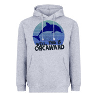 Heather Grey Well This Is Orcaward Heavyweight Hoodie - Bettercallsaul