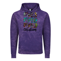 Cloud Purple merry christmas Vintage Hoodie - JahusDesignShop