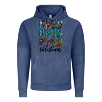 Vintage Denim merry christmas Vintage Hoodie - JahusDesignShop