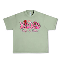Oil Green xoxo hugs and kisses paws Urban Heavy Tee - NancyCooperArtShop