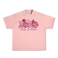 Salmon xoxo hugs and kisses paws Urban Heavy Tee - NancyCooperArtShop