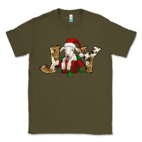 Army Green joy christmas lamb Classic Tee - Jasminsmagicworld