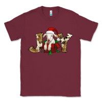 Burgundy joy christmas lamb Classic Tee - Jasminsmagicworld