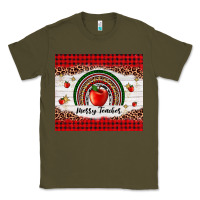 Army Green merry teacher Classic Tee - AdoDesignShop