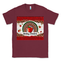 Burgundy merry teacher Classic Tee - AdoDesignShop