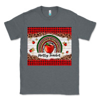 Charcoal Heather merry teacher Classic Tee - AdoDesignShop