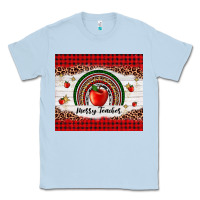 Dusty Blue merry teacher Classic Tee - AdoDesignShop