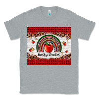 Heather Grey merry teacher Classic Tee - AdoDesignShop