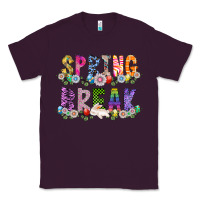 Plum SPRING BREAK Classic Tee - CowhideDigitalArt