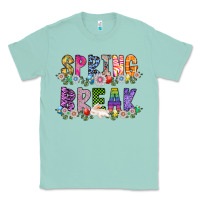 Seafoam SPRING BREAK Classic Tee - CowhideDigitalArt