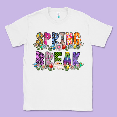 Spring Break Classic Tee Designed By Cowhidedigitalart