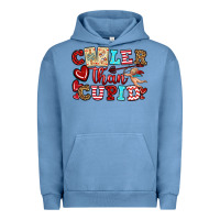 Pigment Pebble Blue cooler than cupid Urban Hoodie - OliviaCreatesArt