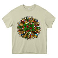 Mossy new year sunflower Heavy Core Tee - RanaPortraitStore