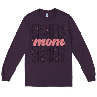 Plum mom senior Long Sleeve Tee - MaliasSmallBusiness