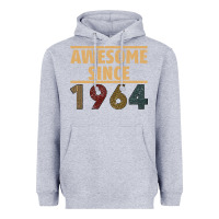 Heather Grey Awesome Since 1964 Heavyweight Hoodie - Bettercallsaul